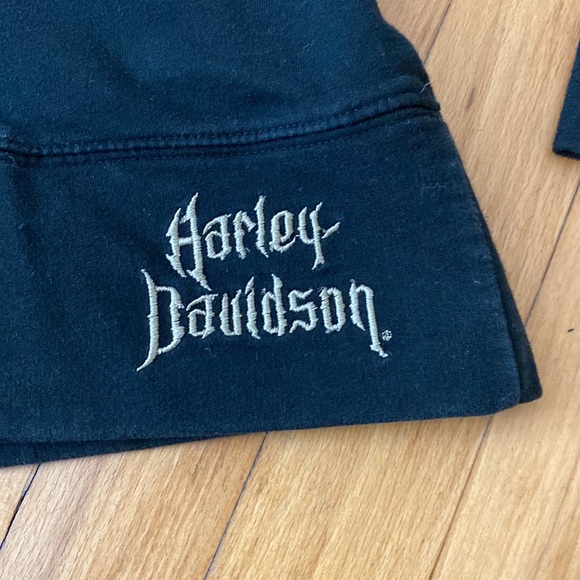 Harley Davidson womens XS sweatshirt with hoodie - Picture 3 of 11